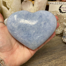Load image into Gallery viewer, Blue Calcite Large Heart
