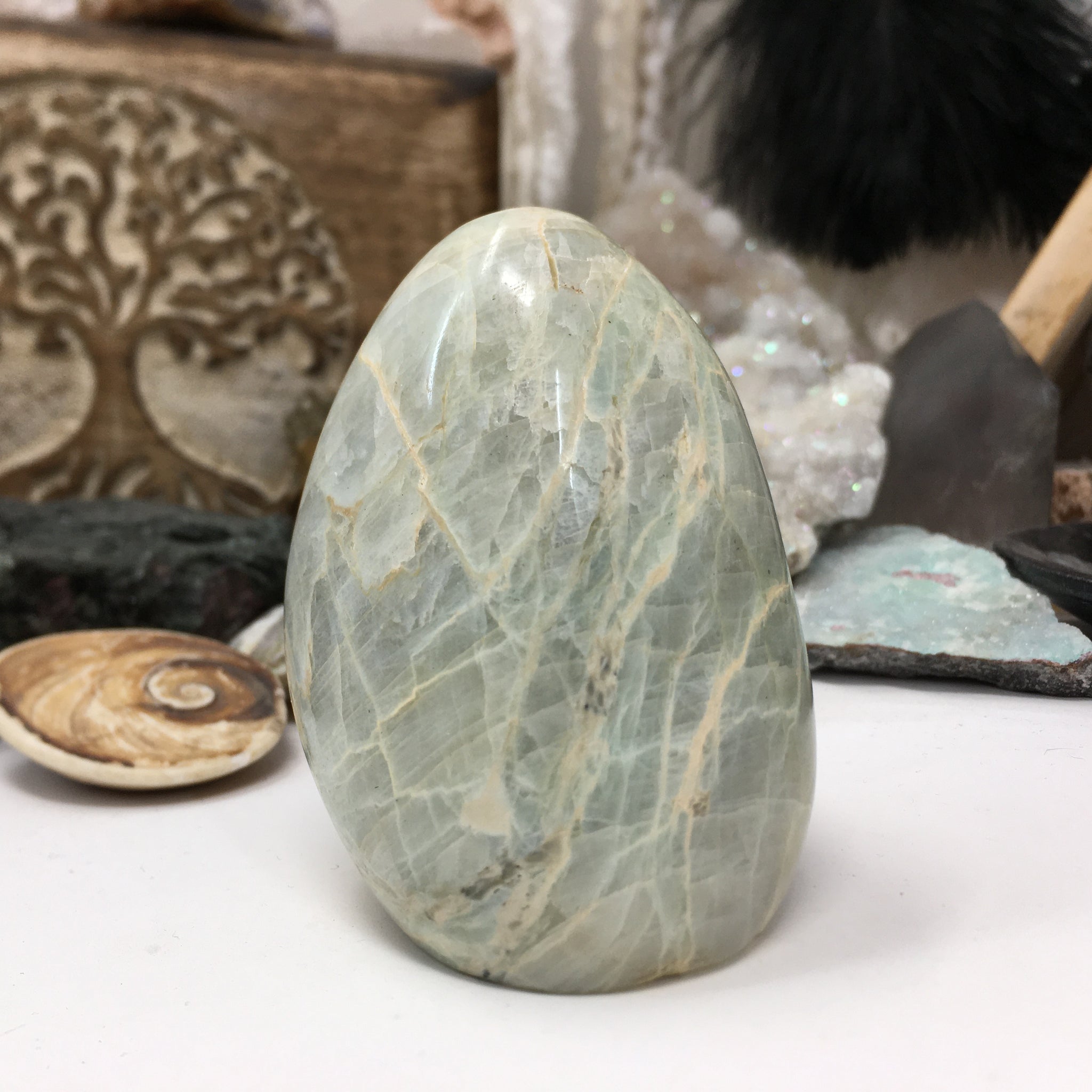 置物 Garnierite Freeform Garnierite Freeform