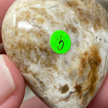 Load image into Gallery viewer, Brown Opal Heart #03
