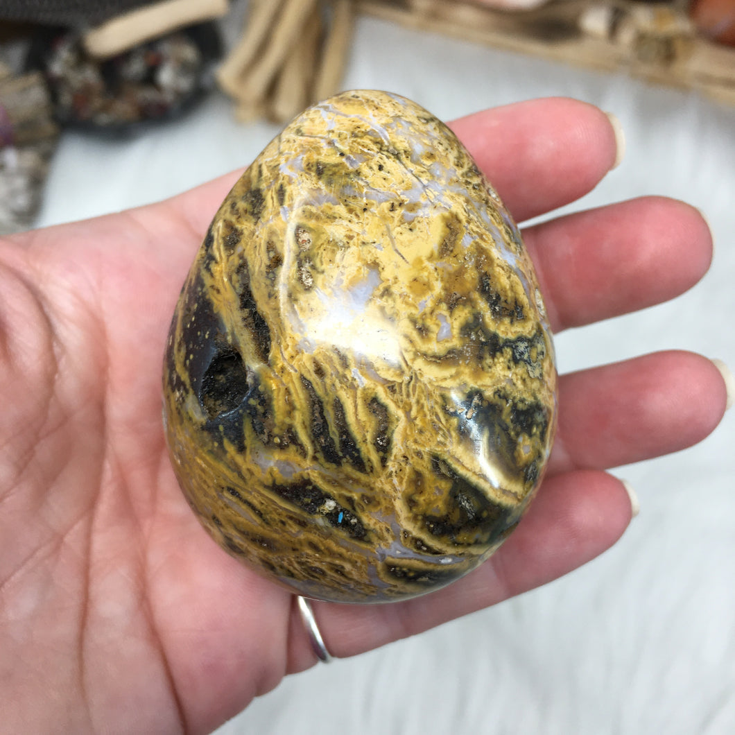 Ocean Jasper Egg #02