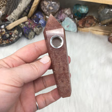 Load image into Gallery viewer, Strawberry Quartz Pipe
