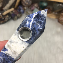 Load image into Gallery viewer, Sodalite Pipe #03
