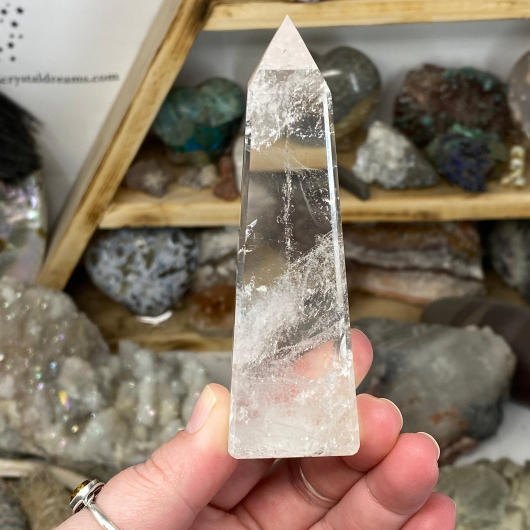 Clear Quartz Obelisk Tower #11