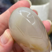 Load image into Gallery viewer, Flower Agate Palm Stone #49
