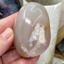 Load image into Gallery viewer, Flower Agate Palm Stone #49
