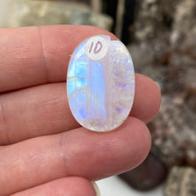 Load image into Gallery viewer, Rainbow Moonstone Cabochon #10 AAA Grade **Chipped
