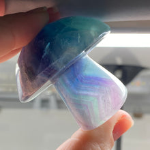 Cargar imagen en el visor de la galería, Fluorite Mushroom #28
