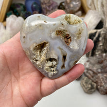 Load image into Gallery viewer, Plume Agate Heart #02
