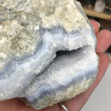 Load image into Gallery viewer, Blue Lace Agate Geode #03
