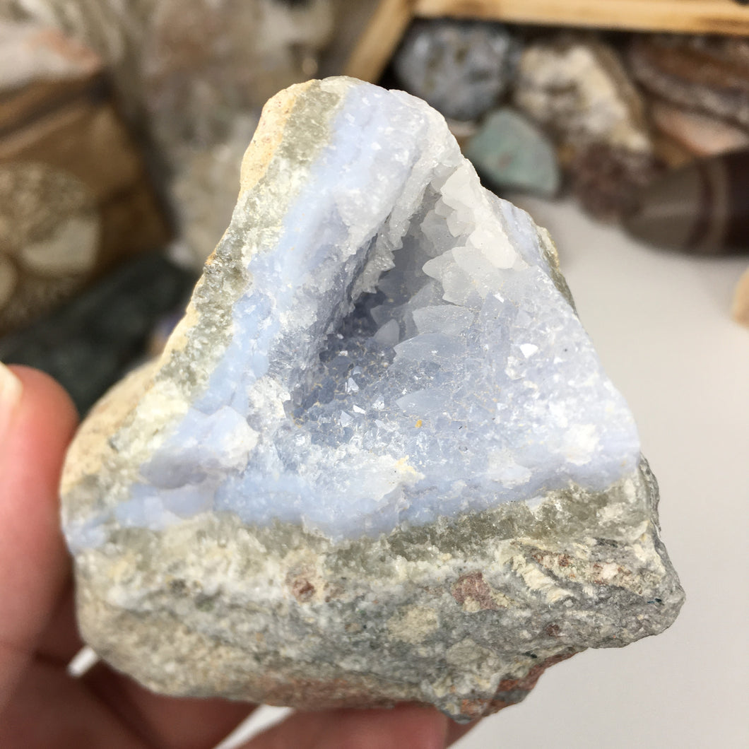 Blue Lace Agate Geode #10