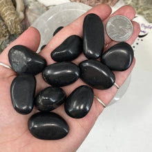 将图像加载到图库查看器中，Shungite Medium Tumbles
