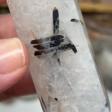 Carica l&#39;immagine nel visualizzatore di Gallery, Black Rutilated Quartz Point #13
