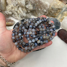 Load image into Gallery viewer, Dragon Vein Agate 8mm Stretch Bracelets
