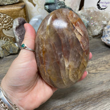 将图像加载到图库查看器中，Red Hematoid &quot;Fire Quartz&quot; Dish / Bowl
