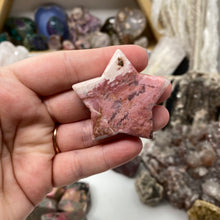 Load image into Gallery viewer, Rhodonite 2&quot; Star #02
