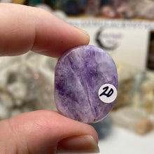 Load image into Gallery viewer, Fluorite 1&quot; Coin Size Pocket Stone
