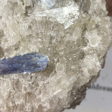 将图像加载到图库查看器中，Blue Kyanite Cluster #06

