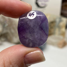 Load image into Gallery viewer, Fluorite 1&quot; Coin Size Pocket Stone
