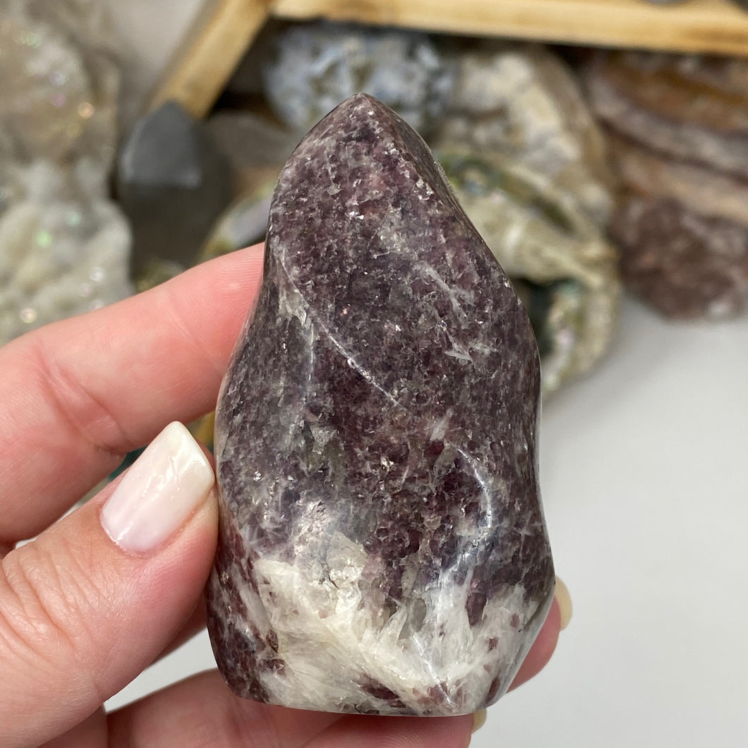 Lepidolite Flame #01