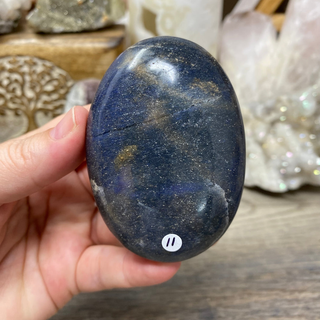 Lazulite Palm Stone #11