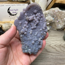 将图像加载到图库查看器中，Grape Agate Botryoidal Purple Chalcedony #03
