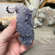 将图像加载到图库查看器中，Grape Agate Botryoidal Purple Chalcedony #03
