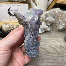 将图像加载到图库查看器中，Grape Agate Botryoidal Purple Chalcedony #03
