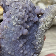 将图像加载到图库查看器中，Grape Agate Botryoidal Purple Chalcedony #03
