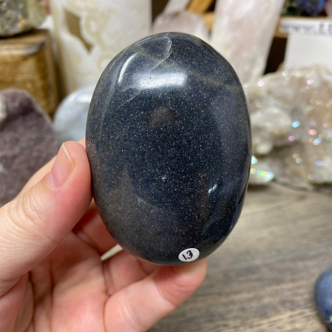 Lazulite Palm Stone #13