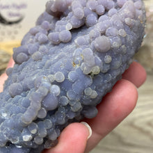 将图像加载到图库查看器中，Grape Agate Botryoidal Purple Chalcedony #03
