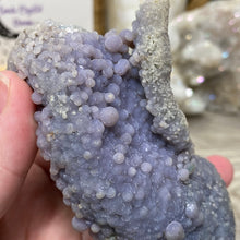 将图像加载到图库查看器中，Grape Agate Botryoidal Purple Chalcedony #03
