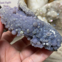 将图像加载到图库查看器中，Grape Agate Botryoidal Purple Chalcedony #03
