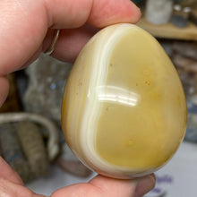 Load image into Gallery viewer, Natural Agate Large Egg
