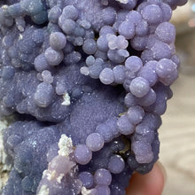 将图像加载到图库查看器中，Grape Agate Botryoidal Purple Chalcedony #02
