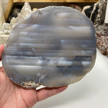 将图像加载到图库查看器中，Natural Large Agate Slice #04
