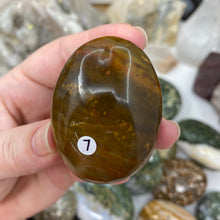 Cargar imagen en el visor de la galería, Ocean Jasper Palm Stone #07
