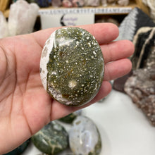 Load image into Gallery viewer, Ocean Jasper Palm Stone #16
