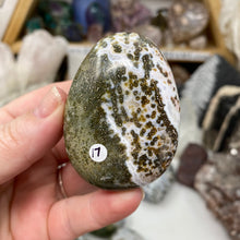 Cargar imagen en el visor de la galería, Ocean Jasper Palm Stone #17
