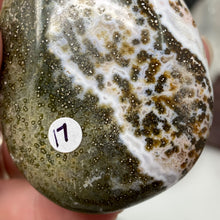 Load image into Gallery viewer, Ocean Jasper Palm Stone #17
