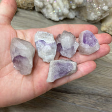 Load image into Gallery viewer, Chevron Amethyst Large Rough Set
