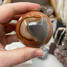 Carica l&#39;immagine nel visualizzatore di Gallery, Polychrome Jasper Sphere #11
