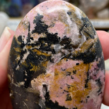 Load image into Gallery viewer, Rhodonite Palm Stone #15
