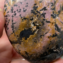 Load image into Gallery viewer, Rhodonite Palm Stone #22
