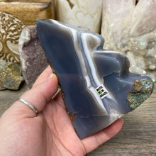 Load image into Gallery viewer, Druzy Agate with Amethyst Tree #02
