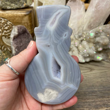 Load image into Gallery viewer, Druzy Agate Snowman #03
