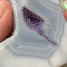 Load image into Gallery viewer, Druzy Agate Stocking #01 with Amethyst
