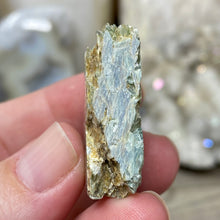 将图像加载到图库查看器中，Blue and Green Kyanite Semi Polished Slab #02
