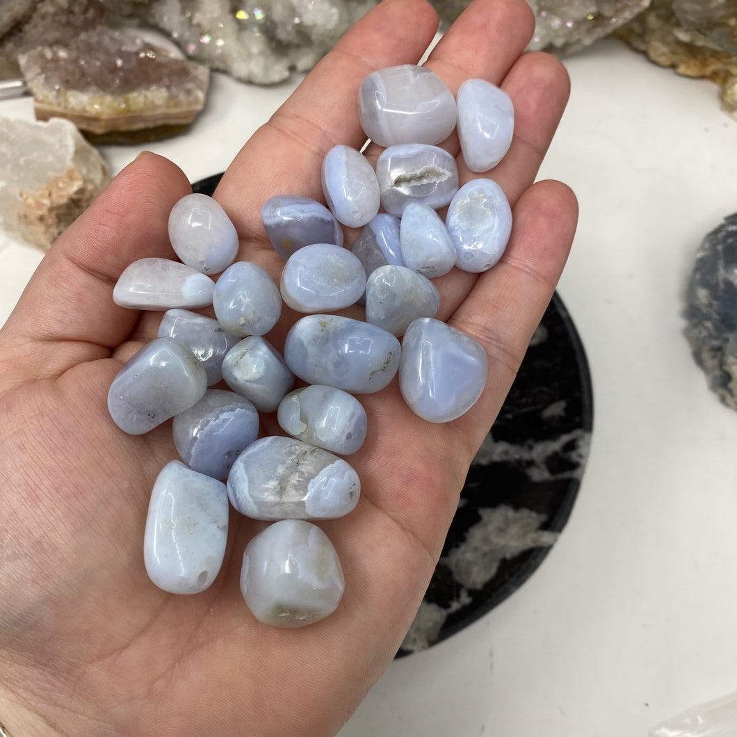 Blue Lace Agate 14-24mm AB Grade Beads