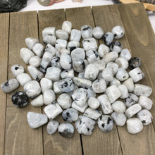 Load image into Gallery viewer, White Rainbow Moonstone Tumbled Stones
