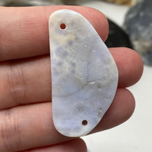 将图像加载到图库查看器中，Blue Lace Agate Freeform A Grade Bead #02
